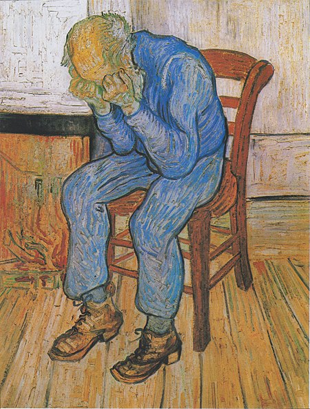 450px-Van_Gogh_-_Trauernder_alter_Mann